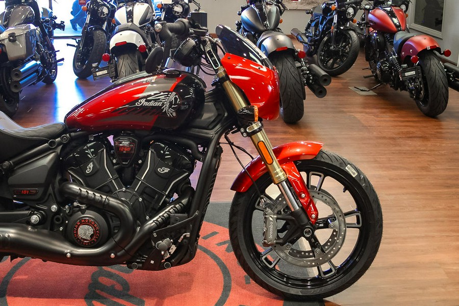 2026 Indian Motorcycle® 101 Scout® Sunset Red Metallic