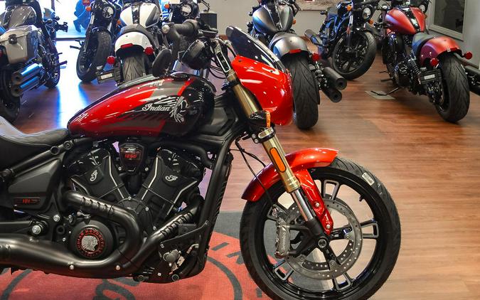 2026 Indian Motorcycle® 101 Scout® Sunset Red Metallic
