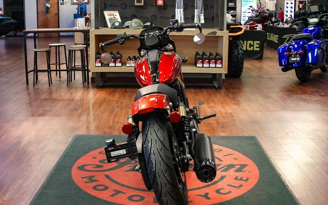 2026 Indian Motorcycle® 101 Scout® Sunset Red Metallic