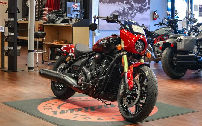2026 Indian Motorcycle® 101 Scout® Sunset Red Metallic