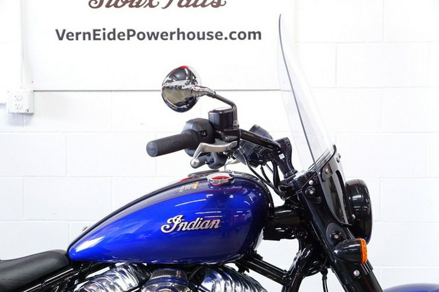 2025 Indian Super Chief Limited Spirit Blue Metallic