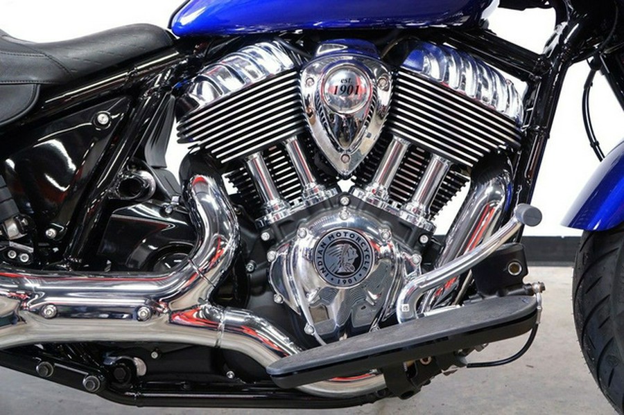 2025 Indian Super Chief Limited Spirit Blue Metallic