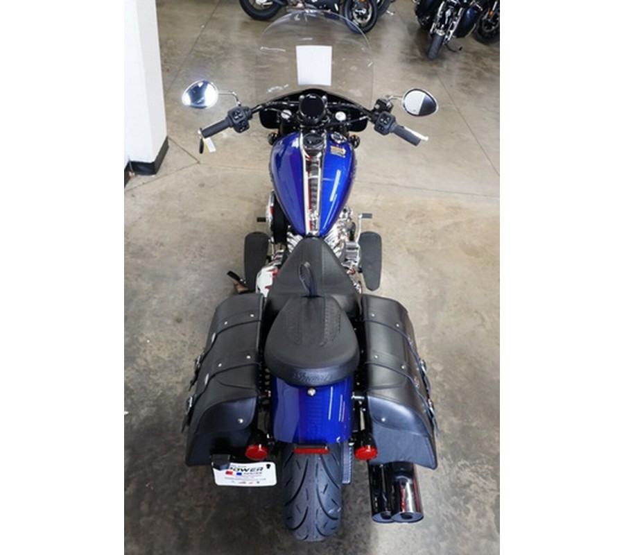 2025 Indian Super Chief Limited Spirit Blue Metallic
