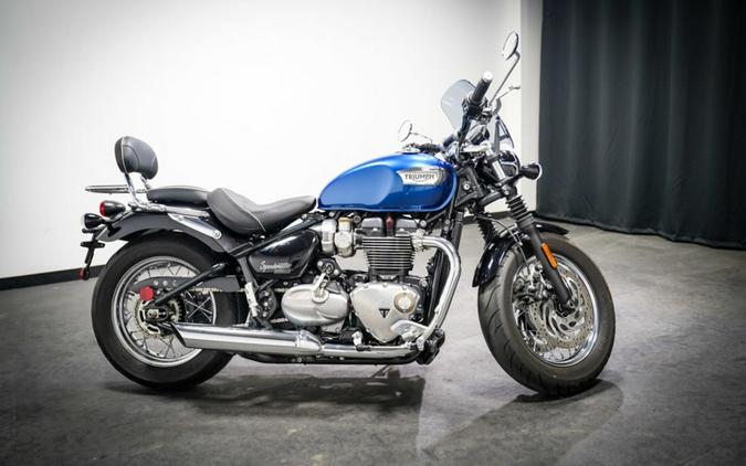 2020 Triumph Bonneville Speedmaster Cobalt Blue/Jet Black