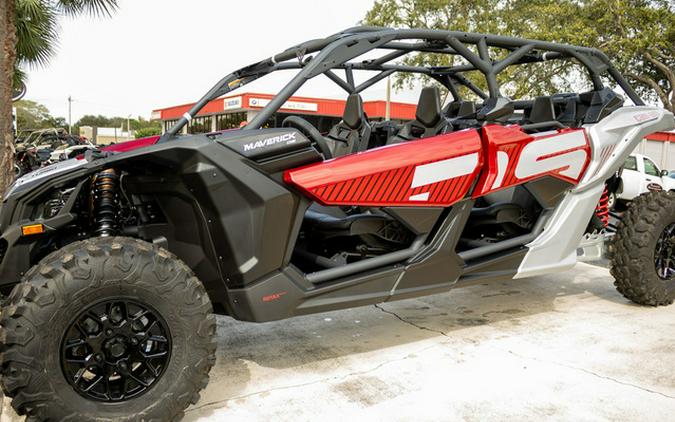 2024 Can-Am Maverick X3 MAX DS Turbo Fiery Red & Hyper Silver