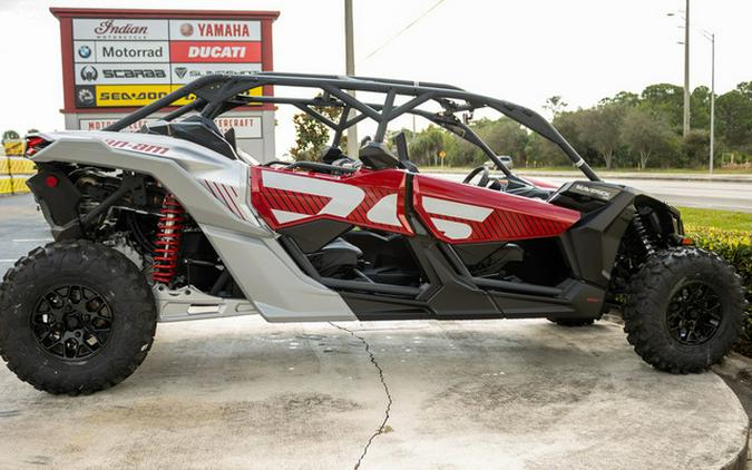 2024 Can-Am Maverick X3 MAX DS Turbo Fiery Red & Hyper Silver