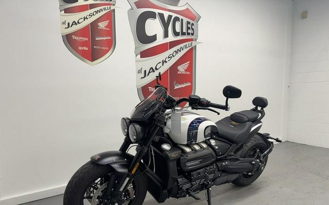 2025 Triumph Rocket 3 GT Evel Knievel Edition Chrome/Pure White