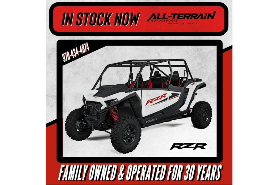 2024 Polaris Industries RZR XP 4 1000 Sport White Lightning.