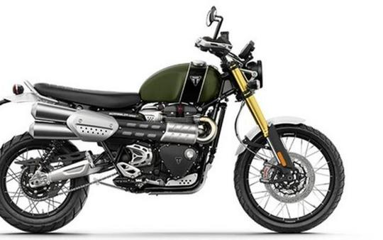 2023 Triumph Scrambler 1200 XE Chrome Edition Brooklands Green