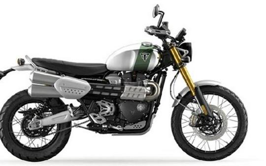 2023 Triumph Scrambler 1200 XE Chrome Edition Brooklands Green