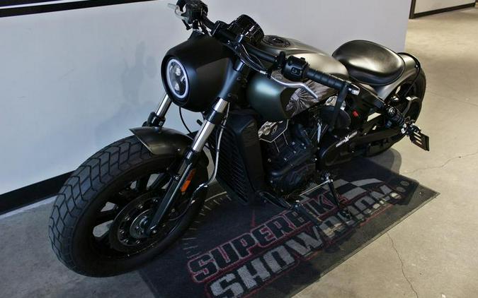 2021 Indian Motorcycle® Scout® Bobber ABS Alumina Jade Smoke