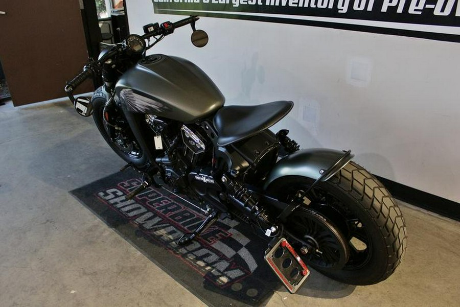 2021 Indian Motorcycle® Scout® Bobber ABS Alumina Jade Smoke