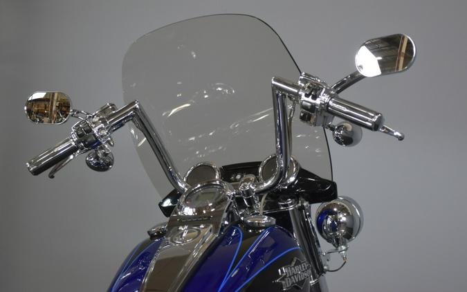 2011 FLSTSE CVO Midnight Sky and Candy Cobalt with Blue Ice Graphics