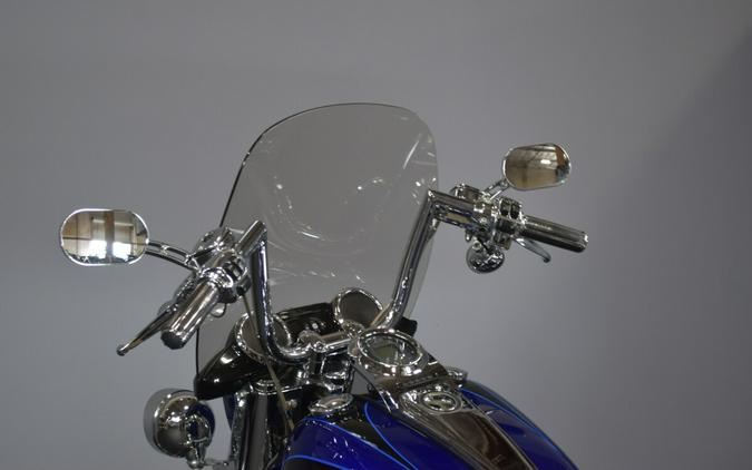 2011 FLSTSE CVO Midnight Sky and Candy Cobalt with Blue Ice Graphics