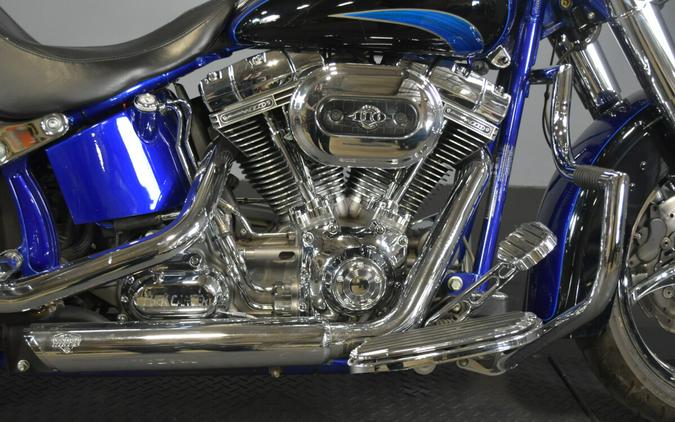 2011 FLSTSE CVO Midnight Sky and Candy Cobalt with Blue Ice Graphics