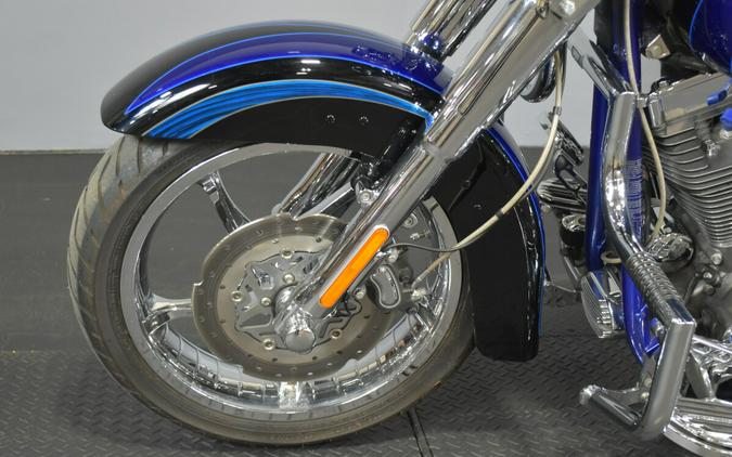 2011 FLSTSE CVO Midnight Sky and Candy Cobalt with Blue Ice Graphics