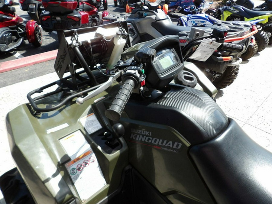 2022 Suzuki KingQuad 750AXi Power Steering