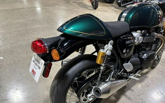 2025 Triumph Thruxton RS Final Edition Competition Green