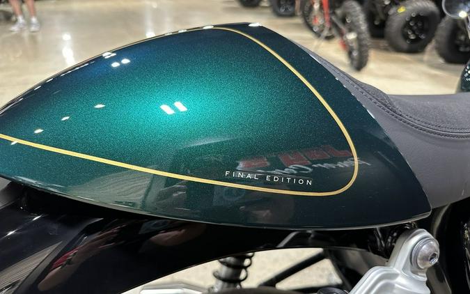 2025 Triumph Thruxton RS Final Edition Competition Green