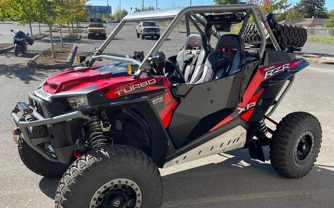 2018 Polaris® RZR XP® Turbo EPS FOX Edition Matte Sunset Red