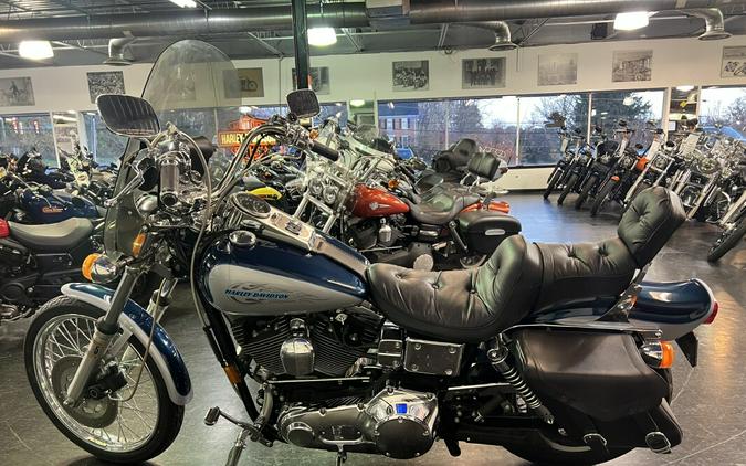 1999 Harley-Davidson Wide Glide Two-Tone Luxury Blue/Diamond Ice FXDWG