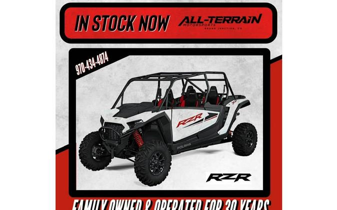 2024 Polaris Industries RZR XP 4 1000 Sport White Lightning.