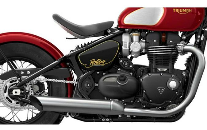 2022 Triumph Bonneville Bobber Gold Line