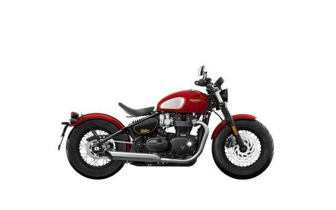 2022 Triumph Bonneville Bobber Gold Line