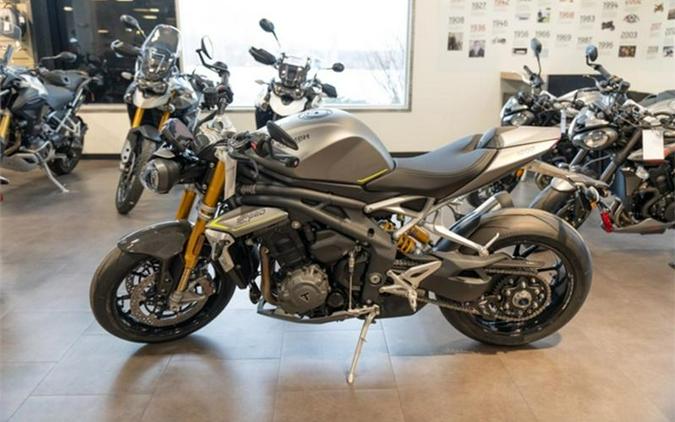 2023 Triumph Speed Triple 1200 RS Matte Silver Ice