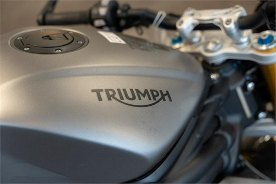 2023 Triumph Speed Triple 1200 RS Matte Silver Ice