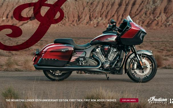 2026 Indian Motorcycle® Indian Challenger 125th Anniversary Edition 125th Anniversary Red with Blac