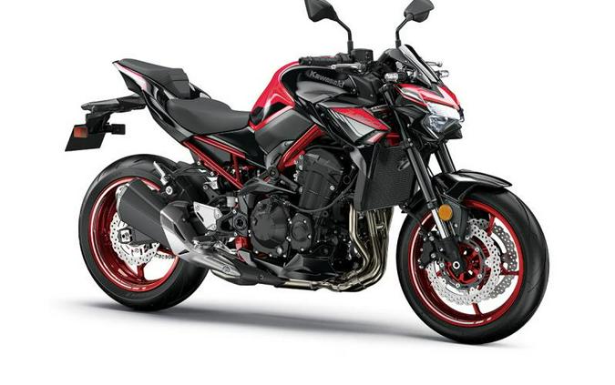 2024 Kawasaki Z900 ABS Candy Persimmon Red/Ebony