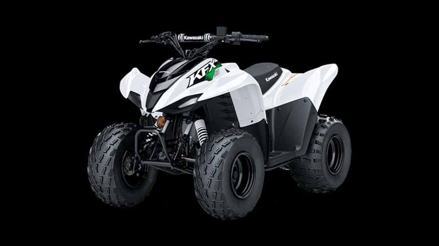 2026 Kawasaki KFX90 Bright White