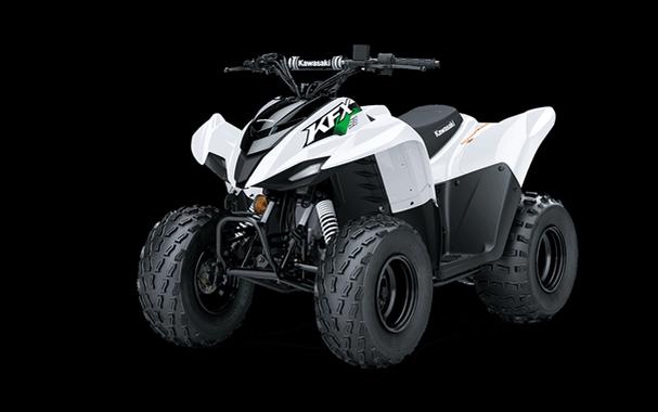 2026 Kawasaki KFX90 Bright White