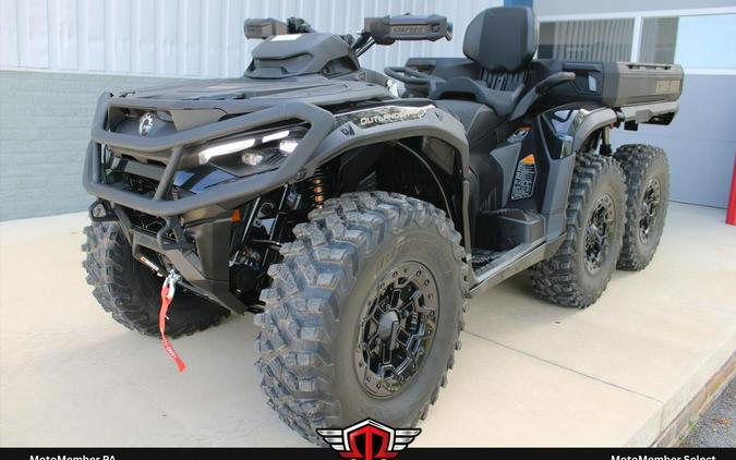 2026 Can-Am Outlander MAX 6x6 Backcountry 1000R Stealth Black