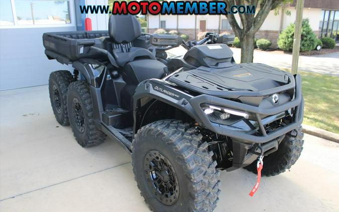 2026 Can-Am Outlander MAX 6x6 Backcountry 1000R Stealth Black