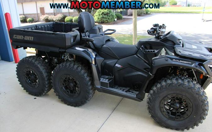 2026 Can-Am Outlander MAX 6x6 Backcountry 1000R Stealth Black
