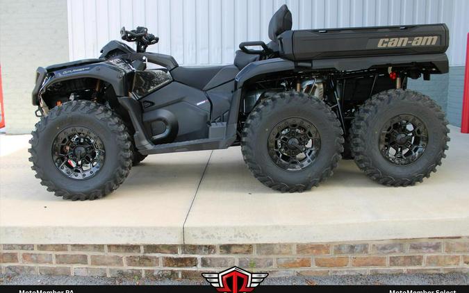 2026 Can-Am Outlander MAX 6x6 Backcountry 1000R Stealth Black