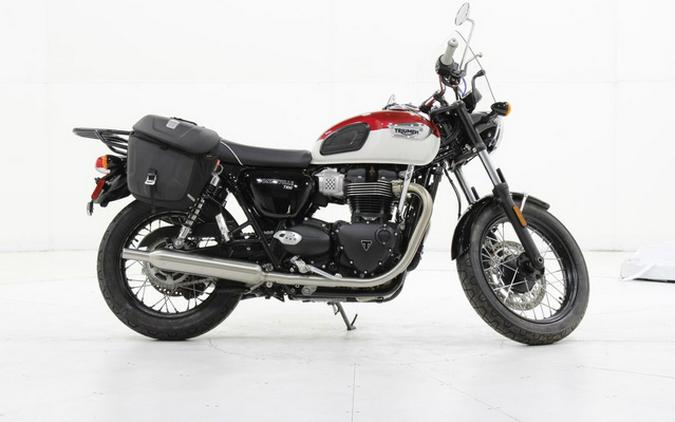 2022 Triumph Bonneville T100 Carnival Red/Fusion White (Eur