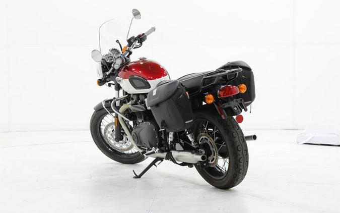 2022 Triumph Bonneville T100 Carnival Red/Fusion White (Eur