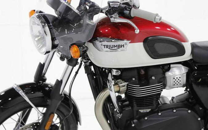 2022 Triumph Bonneville T100 Carnival Red/Fusion White (Eur