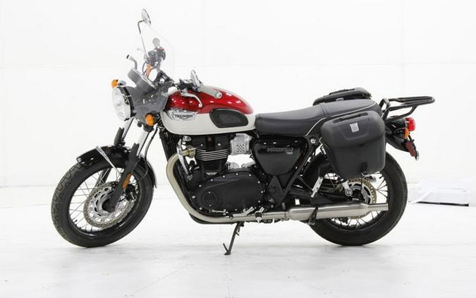 2022 Triumph Bonneville T100 Carnival Red/Fusion White (Eur