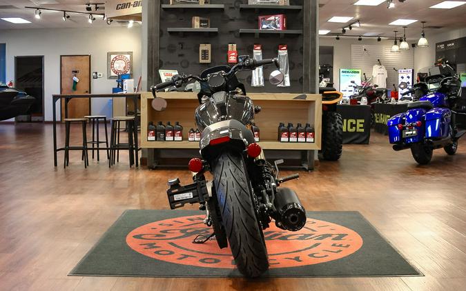 2026 Indian Motorcycle® 101 Scout® Black Crystal with Super Graphite