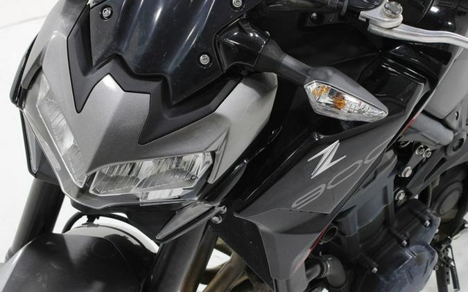 2023 Kawasaki Z900 ABS Metallic Black/Graphite Gray/Flat Black