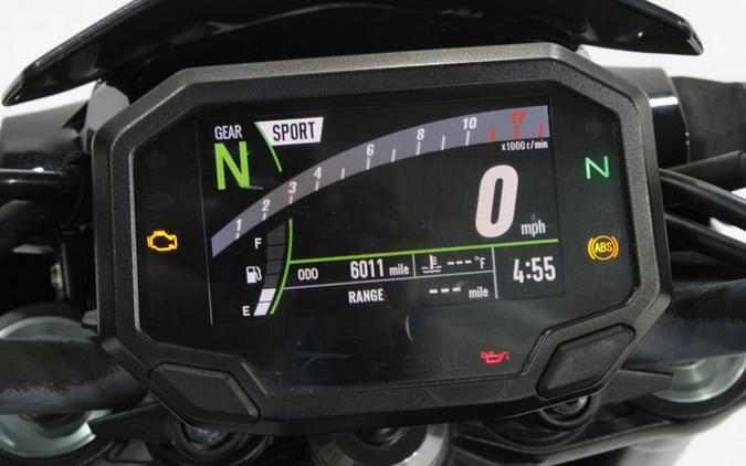 2023 Kawasaki Z900 ABS Metallic Black/Graphite Gray/Flat Black