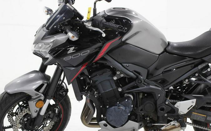 2023 Kawasaki Z900 ABS Metallic Black/Graphite Gray/Flat Black