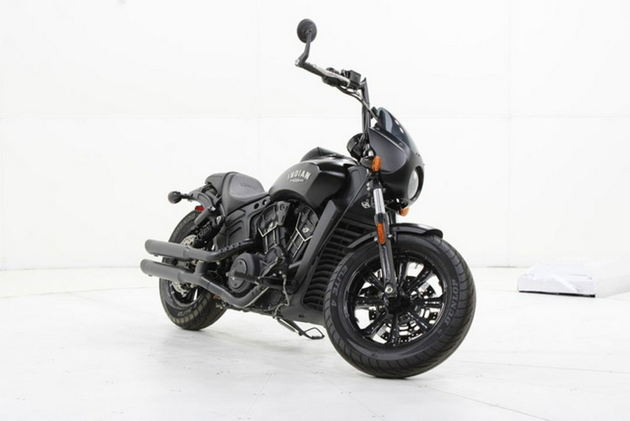2021 Indian Scout Bobber ABS Thunder Black Smoke