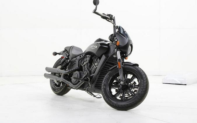 2021 Indian Scout Bobber ABS Thunder Black Smoke