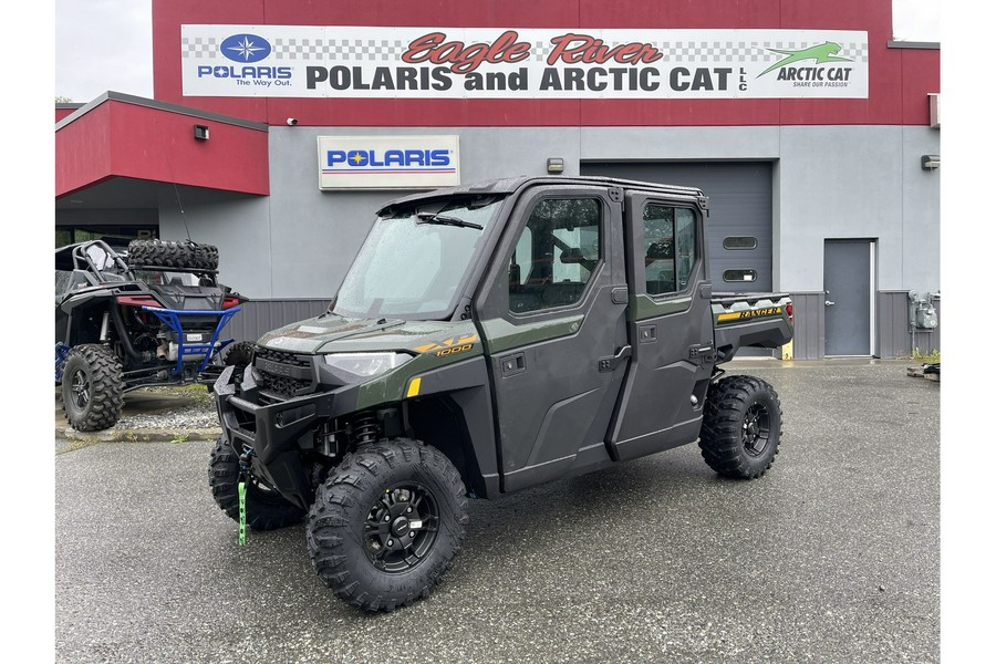 2027 Polaris RANGER CREW XP 1000 NS PREMIUM - ARMY GREEN - Out the Door Price!