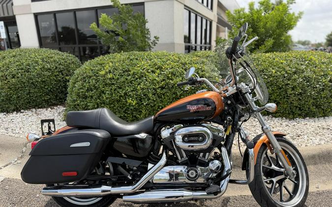 2015 Harley-Davidson SuperLow 1200T WHSKY/V BLK W/ PINSTRIPE